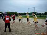 Die B-jugend beim 1. Beach Turnier