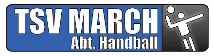 Banner der HandballAbteilung des TSV March